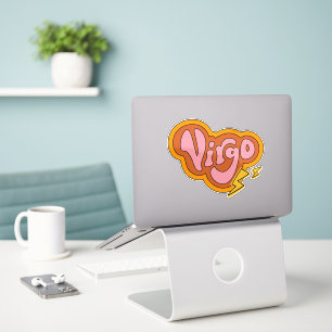 Virgo Power ソフトガール 美しいホロスコープTシャツ シール