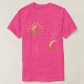 Virgo Sun-Gemini Moon Zodiac   Tシャツ (デザイン正面)