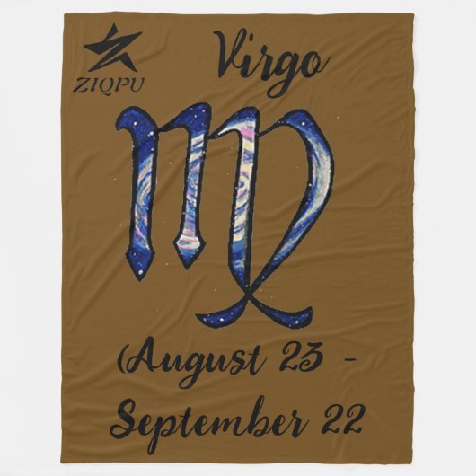 Virgo Throw Blanket フリースブランケット (正面)