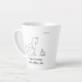 Virgo Vibes Mug カフェラテマグ (左アングル)