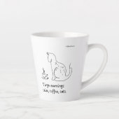 Virgo Vibes Mug カフェラテマグ (右)