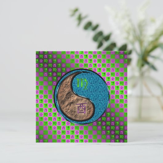 Virgo & Water Rooster カード (スタンド正面)