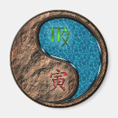 Virgo & Water Tiger マグネット (正面)