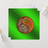 Virgo & Wood Goat カード (正面/裏面インサイチュ)