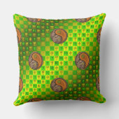 Virgo & Wood Monkey クッション (裏面)