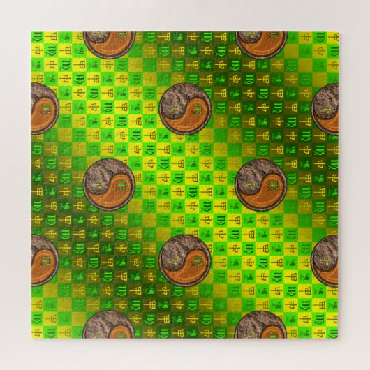 Virgo & Wood Monkey ジグソーパズル (横)