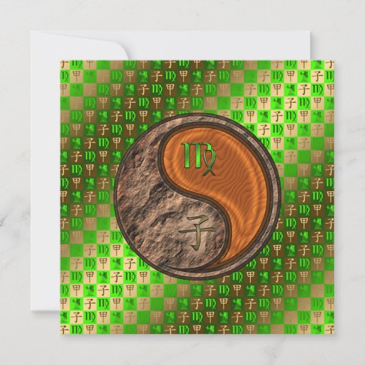 Virgo & Wood Rat カード (正面)