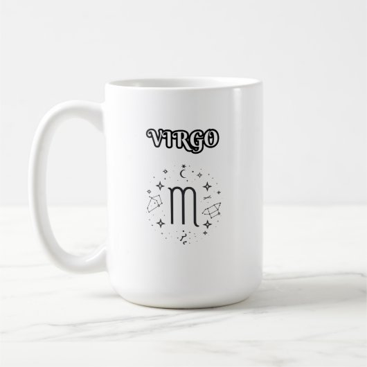 virgo zodiac コーヒーマグカップ (左)