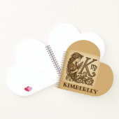 virgo Zodiac bag (K) ノートブック (内部)