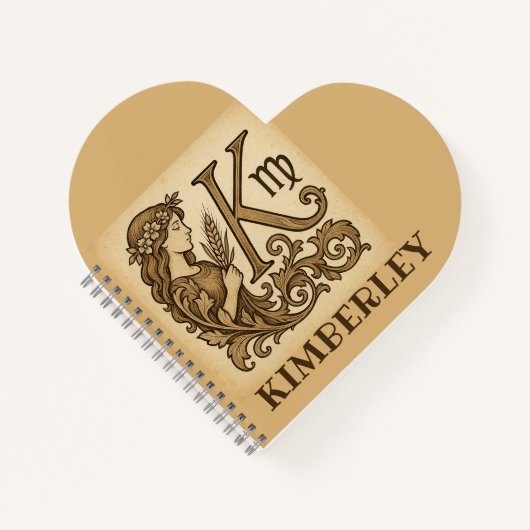 virgo Zodiac bag (K) ノートブック (正面)