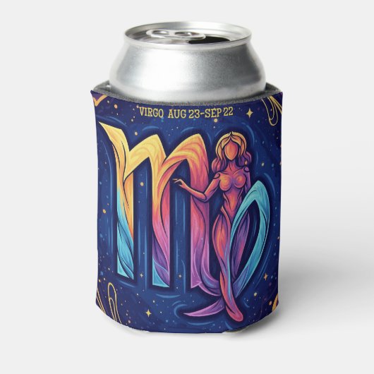 Virgo Zodiac Can Cooler 缶クーラー (缶裏面)