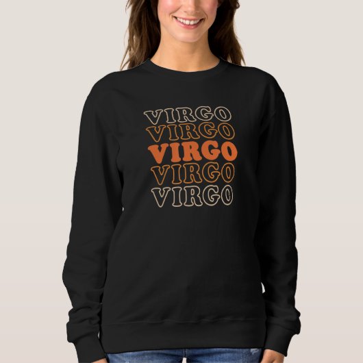 Virgo Zodiac Horoscope Astrology, Astrological Sig スウェットシャツ (正面)