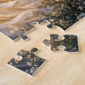 Virgo Zodiac in Enchanted Night Landscape ジグソーパズル (側面)