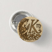 virgo Zodiac (K) Badge 缶バッジ (正面&裏面)