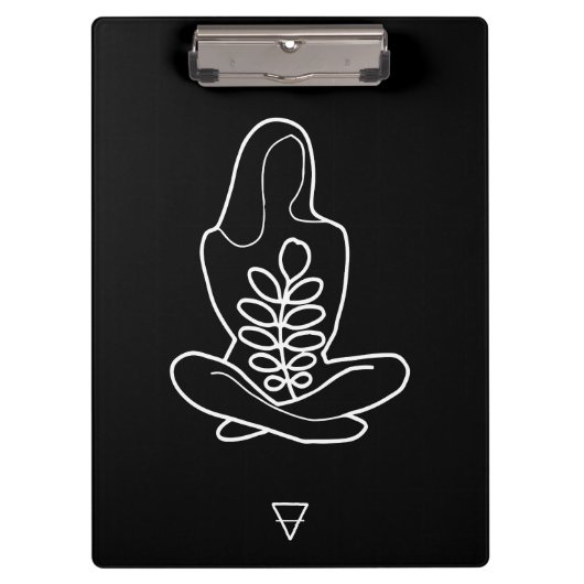 Virgo Zodiac Sign クリップボード (正面)