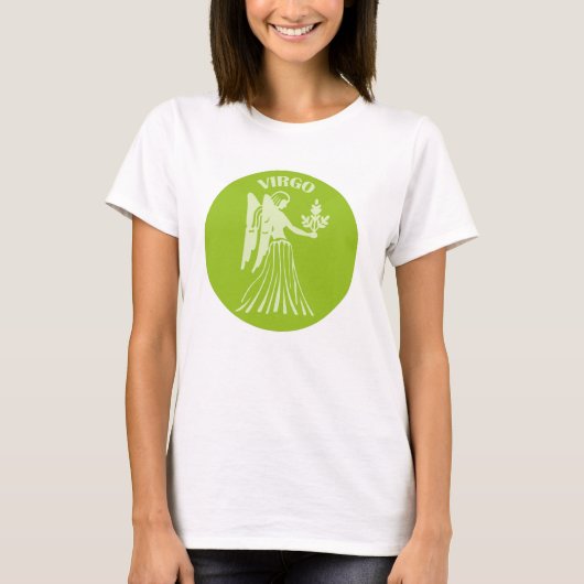 Virgo, Zodiac Sign, Horoscope, Astrology Tシャツ (正面)