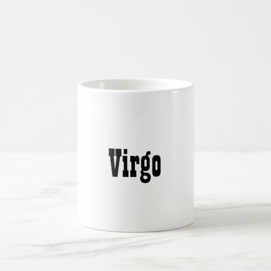 Virgo Zodiac Sign Morphing Mug モーフィングマグカップ (中央)