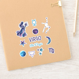 Virgo Zodiac Sticker Collection シール