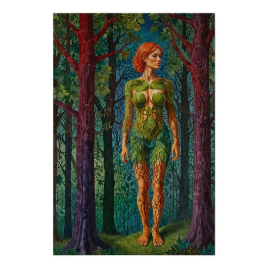 “Viridra’s Portrait” -  Veins of the Canopy    ポスター (正面)