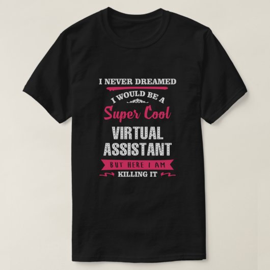 Virtual すごい Assistant Tシャツ (デザイン正面)
