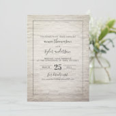 Virtual 結婚's Livestream Black & White Brick 招待状 (スタンド正面)