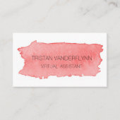 Virtual Assistant名刺 名刺 (正面)