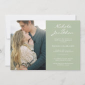 Virtual Dusty Sageオンライン写真結婚の 招待状 (正面)