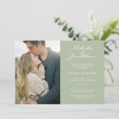 Virtual Dusty Sageオンライン写真結婚の 招待状 (スタンド正面)