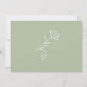 Virtual Dusty Sageオンライン写真結婚の 招待状 (裏面)