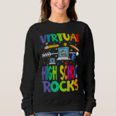 Virtual High School Rocks Back To School スウェットシャツ (正面)