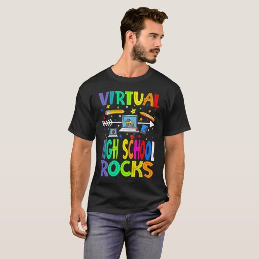 Virtual High School Rocks Back To School Tシャツ (正面フル)