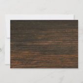 Virtual Live Stream結婚のひ素朴まわり 招待状 (裏面)