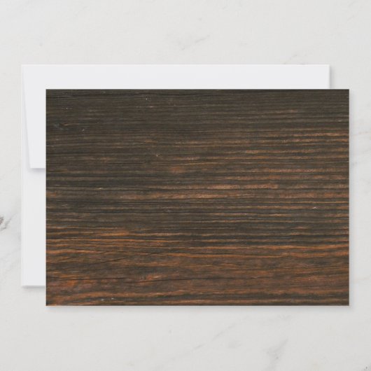 Virtual Live Stream結婚のひ素朴まわり 招待状 (裏面)