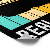 Virtual Reality Athlete Geek Gamer Retro Vr Gaming ポスター (角)