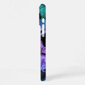 virtual reality, dark crystal gradient : iPhoneケース (左側面)