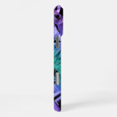 virtual reality, dark crystal gradient : iPhoneケース (右側面)