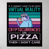 Virtual Reality Vr Augmented Reality Ar Pizza Addi ポスター (正面)