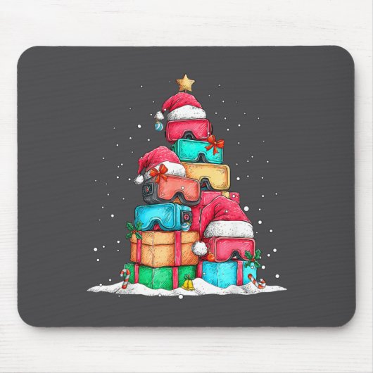 Virtual Reality Vr Gles Le Gaming Old School Gamer マウスパッド (正面)