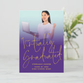 Virtually Graded Photo 2022 Purple Gradation 案内状 (スタンド正面)