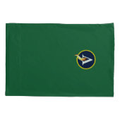 VIRTUE HEROESキャラクターピローケース – 緑 枕カバー (裏面)