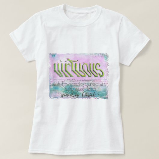 Virtuous Tシャツ (デザイン正面)