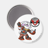 Virtupets宇宙ステーションチームキャプテン1 マグネット (正面/裏面)