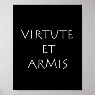 Virtute et arms ポスター