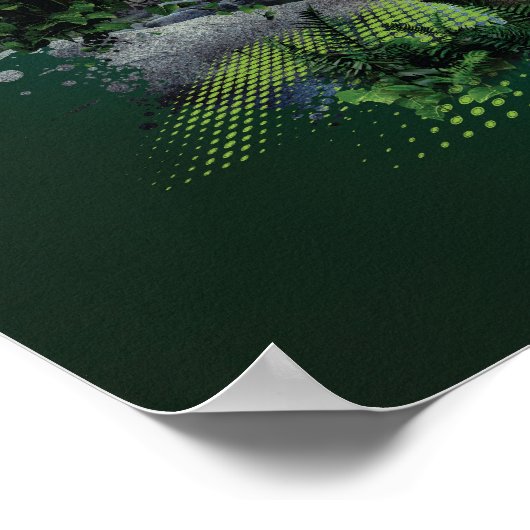 Virunga Mountain Gorilla ポスター (角)