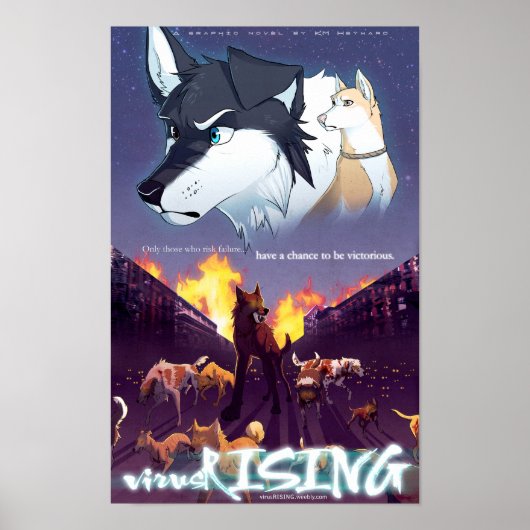 virusRISINGポスター ポスター (正面)