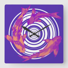 Vis スクエア壁時計