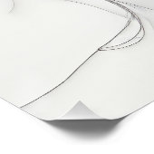 Visage féminin minimaliste ポスター (コーナー)