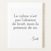 Visage pastel apaisant プランナー手帳 (裏面)