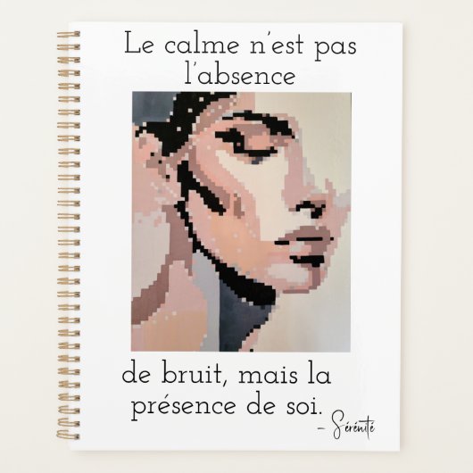 Visage pastel apaisant プランナー手帳 (正面)