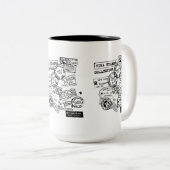 VISAS CUP ツートーンマグカップ (正面右)